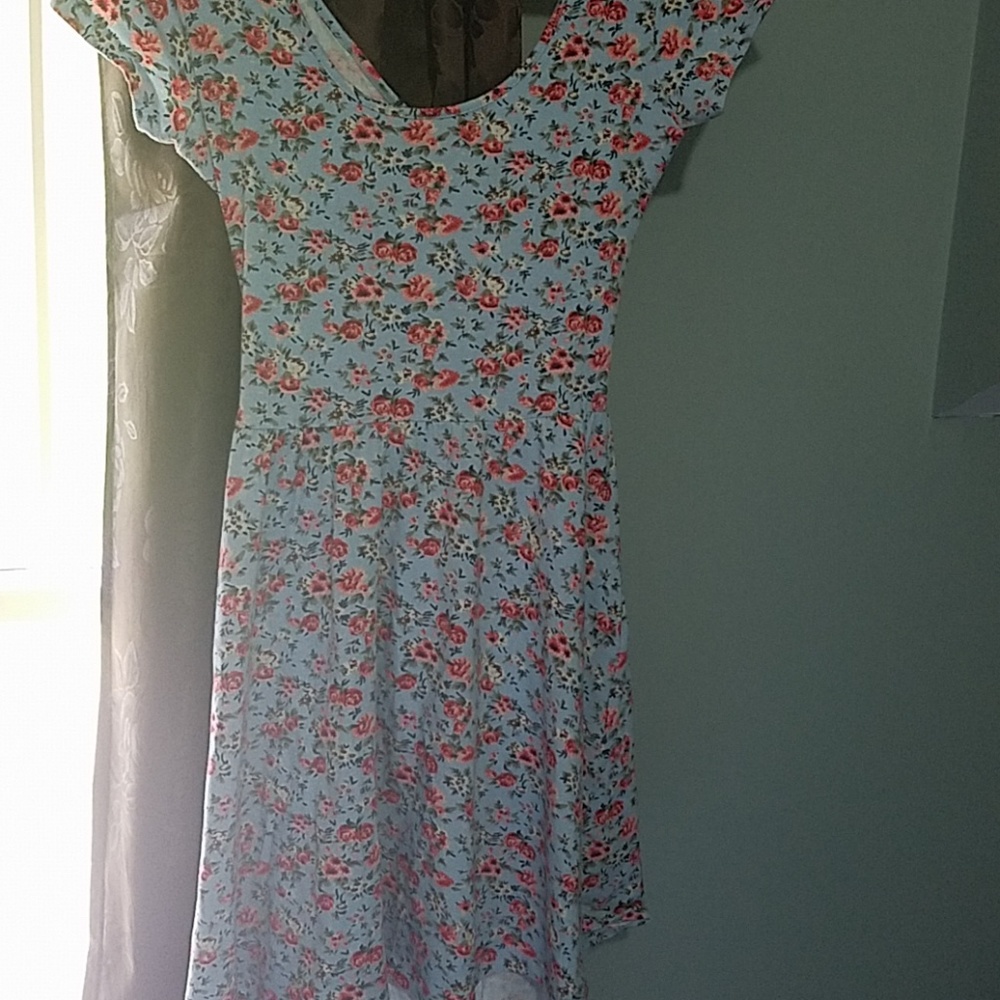 Forever 21 blue floral dress